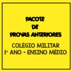 Provas Anteriores Colégio Militar 1º ano